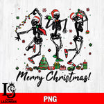 Dancing Skeletons Halloween PNG file, Digital Download , Instant Download