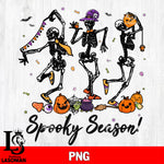 Dancing Skeletons Halloween PNG file, Digital Download , Instant Download