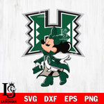 Hawaii Rainbow Warriors Glamorous Minnie Svg Eps Dxf Png File, Digital Download, Instant Download