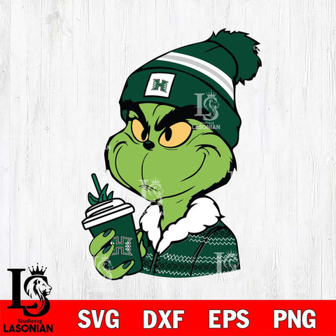 Hawaii Rainbow Warriors Boujee Grinch Svg Eps Dxf Png File, Digital Download, Instant Download