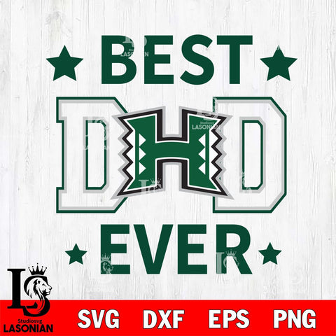 Hawaii Rainbow Warriors Father Day Best Dad Ever Svg Eps Dxf Png File, Digital Download, Instant Download