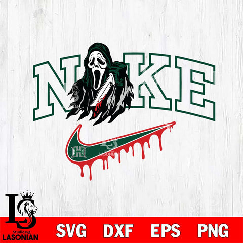 Hawaii Rainbow Warriors Ghostface Nike Svg Eps Dxf Png File, Digital Download, Instant Download