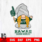 Hawaii Rainbow Warriors Gnomes Fan Svg Eps Dxf Png File, Digital Download, Instant Download
