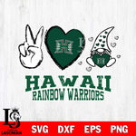 Hawaii Rainbow Warriors Gnomes Peace & Love Svg Eps Dxf Png File, Digital Download, Instant Download