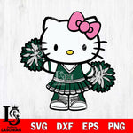 Hawaii Rainbow Warriors Hello Kitty Cheerleader 11 Svg Eps Dxf Png File, Digital Download, Instant Download
