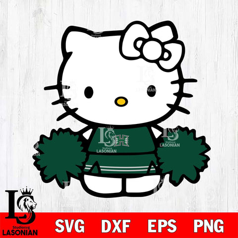 Hawaii Rainbow Warriors Hello Kitty sport 3 Svg Eps Dxf Png File, NCAA svg, Digital Download, Instant Download