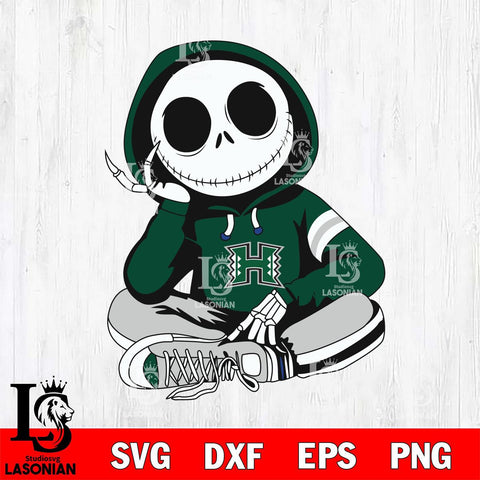 Hawaii Rainbow Warriors Jack Skellington halloween Svg Eps Dxf Png File, NCAA svg, Digital Download, Instant Download