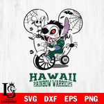 Hawaii Rainbow Warriors Stitch Jigsaws Halloween Svg Eps Dxf Png File, Digital Download, Instant Download