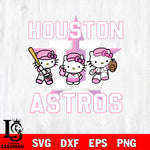 Hello Kitty Houston Astros Svg Eps Dxf Png File,Christmas Svg Files,Digital Download ,Instant Download