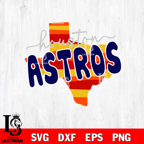 Houston Astro MLB SVG DXF EPS PNG FILE,MLB File Cut, Digital Download,Instant Download, Silhouette
