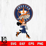 Houston Astros Fancy Minnie Svg Eps Dxf Png File, Digital Download, Instant Download