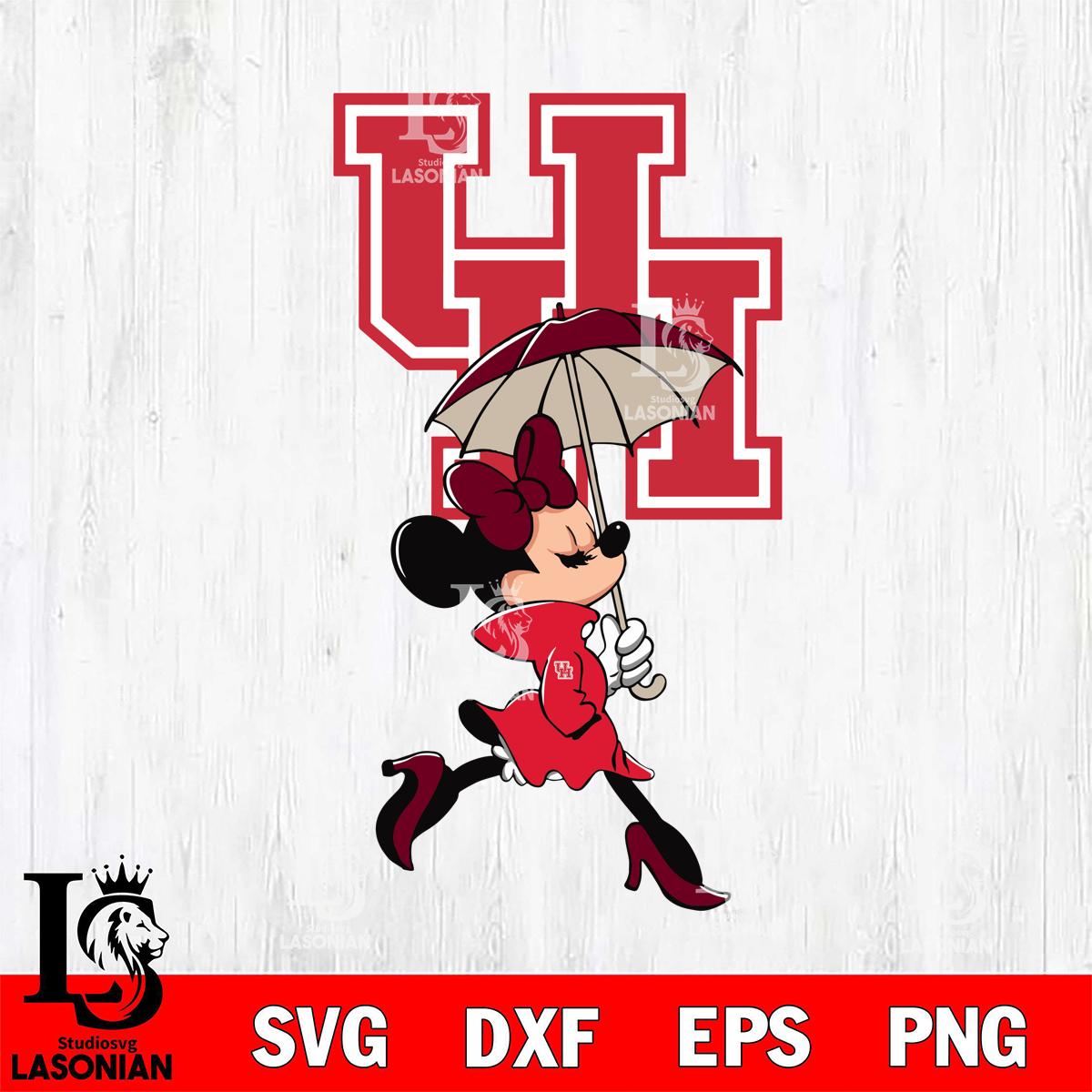 Houston Cougars Fancy Minnie – lasoniansvg