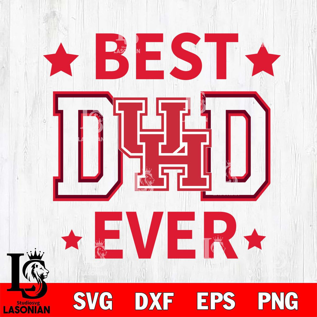 University Of Houston Cougars Proud Dad T-Shirt - Officially Licensed Parent Tee