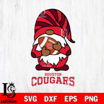 Houston Cougars Gnomes Football Svg Eps Dxf Png File, Digital Download, Instant Download