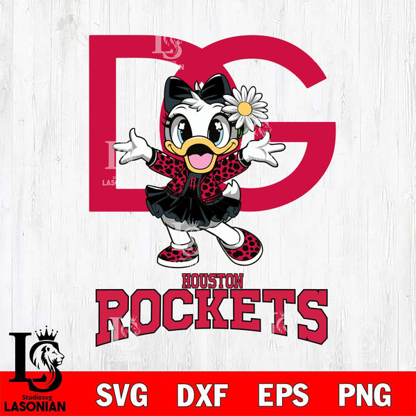 Houston Rockets Dolce And Gabbana Daisy Duck Disney – lasoniansvg
