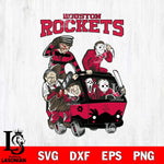 Houston Rockets Jason Voorhees Horror 10 Svg Eps Dxf Png File, NBA svg, Digital Download, Instant Download