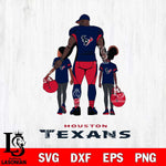 Houston Texans 3 Father and son Rugby SVG DXF EPS PNG FILE,NFL SVG, Father day Digital Download,Instant Download, Silhouette
