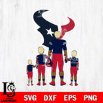 Houston Texans Best Dad Ever , father day , DAD NFL Svg Eps Dxf Png File, Digital Download, Instant Download