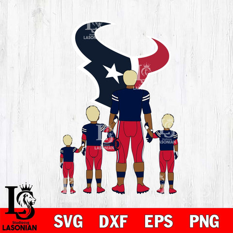 Houston Texans Best Dad Ever , father day , DAD NFL Svg Eps Dxf Png File, Digital Download, Instant Download