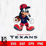Houston Texans Goofy Football Player SVG DXF EPS PNG FILE,NFL Cricut ,Football Digital Download,Instant Download, Silhouette