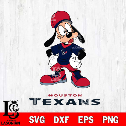 Houston Texans Goofy Sport SVG DXF EPS PNG FILE,NFL Cricut ,Football Digital Download,Instant Download, Silhouette