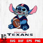 Houston Texans Lilo and stitch Football SVG DXF EPS PNG FILE, Stitch File Cut,NFL Digital Download,Instant Download, Silhouette