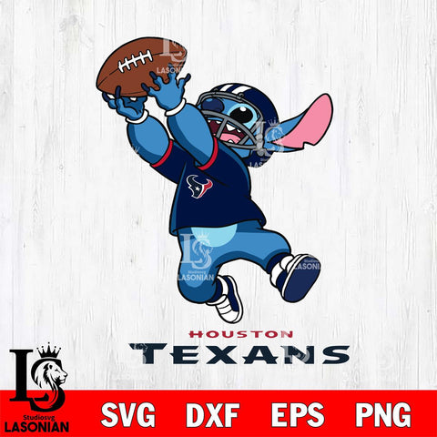 Houston Texans Stitch Rugby Ball SVG DXF EPS PNG FILE, Stitch File Cut,NFL Digital Download,Instant Download, Silhouette