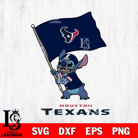 Houston Texans Stitch flag SVG DXF EPS PNG FILE, NFL File Cut, Digital Download,Instant Download, Silhouette, Cricut