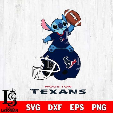 Houston Texans Stitch helmet football SVG DXF EPS PNG FILE, Stitch File Cut,NFL Digital Download,Instant Download, Silhouette