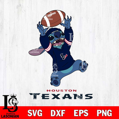 Houston Texans Stitch playing football SVG DXF EPS PNG FILE, NFL File Cut, Digital Download,Instant Download, Silhouette, Cricut