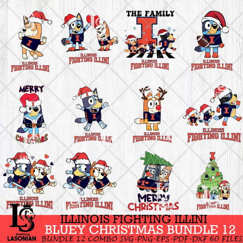 Illinois Fighting Illini Disney NCAA Sport Bundle SVG PNG Svg Eps Dxf Png File, Digital Download