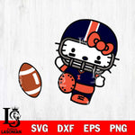Illinois Fighting Illini Hello Kitty sport 12 Svg Eps Dxf Png File, NCAA svg, Digital Download, Instant Download