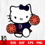 Illinois Fighting Illini Hello Kitty sport 4 Svg Eps Dxf Png File, NCAA svg, Digital Download, Instant Download