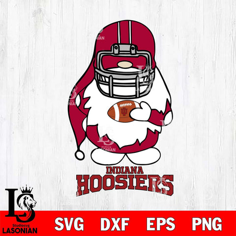 Indiana Hoosiers Gnomes Christmas Svg Eps Dxf Png File, Digital Download, Instant Download