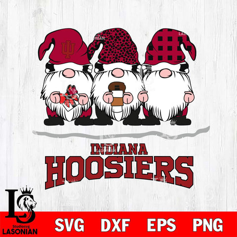 Indiana Hoosiers Gnomes Coffee Svg Eps Dxf Png File, Digital Download, Instant Download