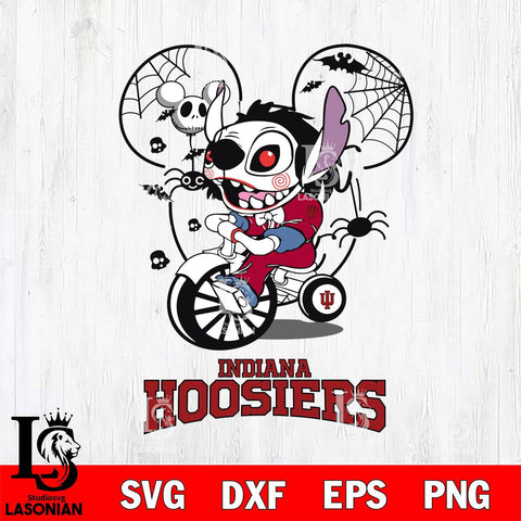 Indiana Hoosiers Stitch Jigsaws Halloween Svg Eps Dxf Png File, Digital Download, Instant Download