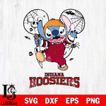 Indiana Hoosiers Stitch Michael Halloween Svg Eps Dxf Png File, Digital Download, Instant Download