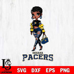 Indiana Pacers Beautiful Black Fan Girl