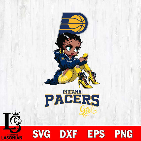 Indiana Pacers Beauty Black Fan Girl Football