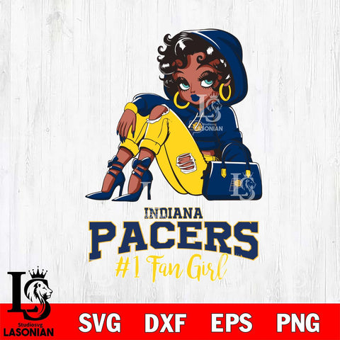 Indiana Pacers #1 beauty Black Fan Girl