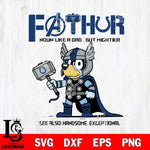 Indianapolis Colts BLUEY FATHOR Svg Eps Dxf Png File, Digital Download, Instant Download