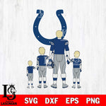 Indianapolis Colts Best Dad Ever , father day , DAD NFL 2 Svg Eps Dxf Png File, Digital Download, Instant Download