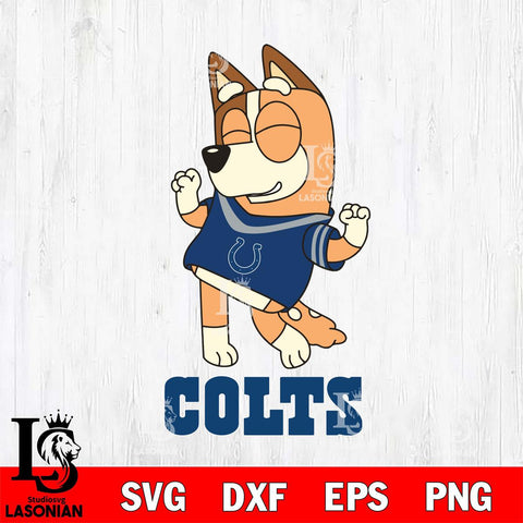 Indianapolis Colts Chilli Dance Sport Svg Eps Dxf Png File, Digital Download, Instant Download