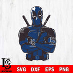Indianapolis Colts Deadpool Svg Eps Dxf Png File, Digital Download, Instant Download