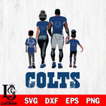 Indianapolis Colts Family Love Rugby SVG DXF EPS PNG FILE,NFL SVG, Father day Digital Download,Instant Download, Silhouette