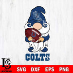 Indianapolis Colts Gnomes Christmas football Svg Eps Dxf Png File, Digital Download, Instant Download