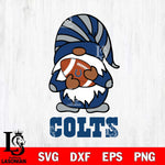 Indianapolis Colts Gnomes Football Svg Eps Dxf Png File, Digital Download, Instant Download
