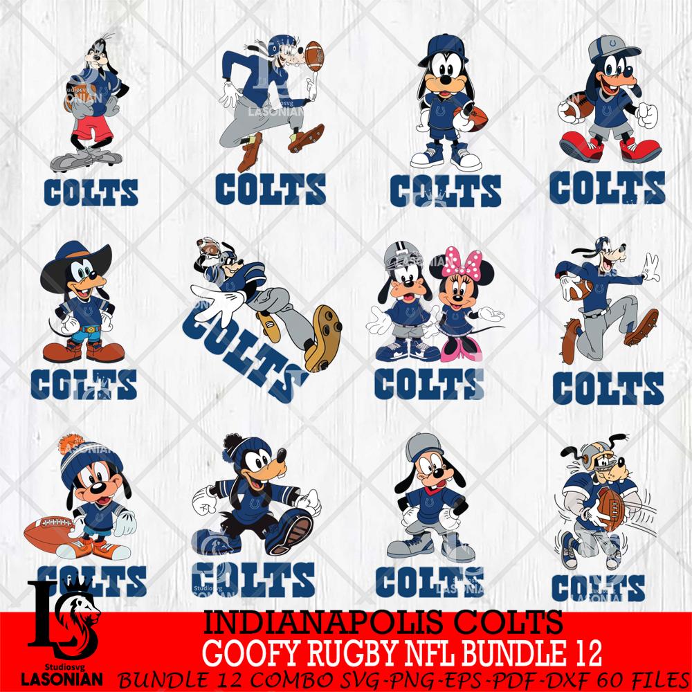 Indianapolis Colts Goofy Rugby NFL Bundle 12 – lasoniansvg