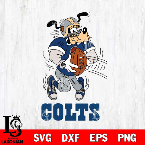 Indianapolis Colts Goofy Sport Football SVG DXF EPS PNG FILE,NFL Cricut ,Football Digital Download,Instant Download, Silhouette