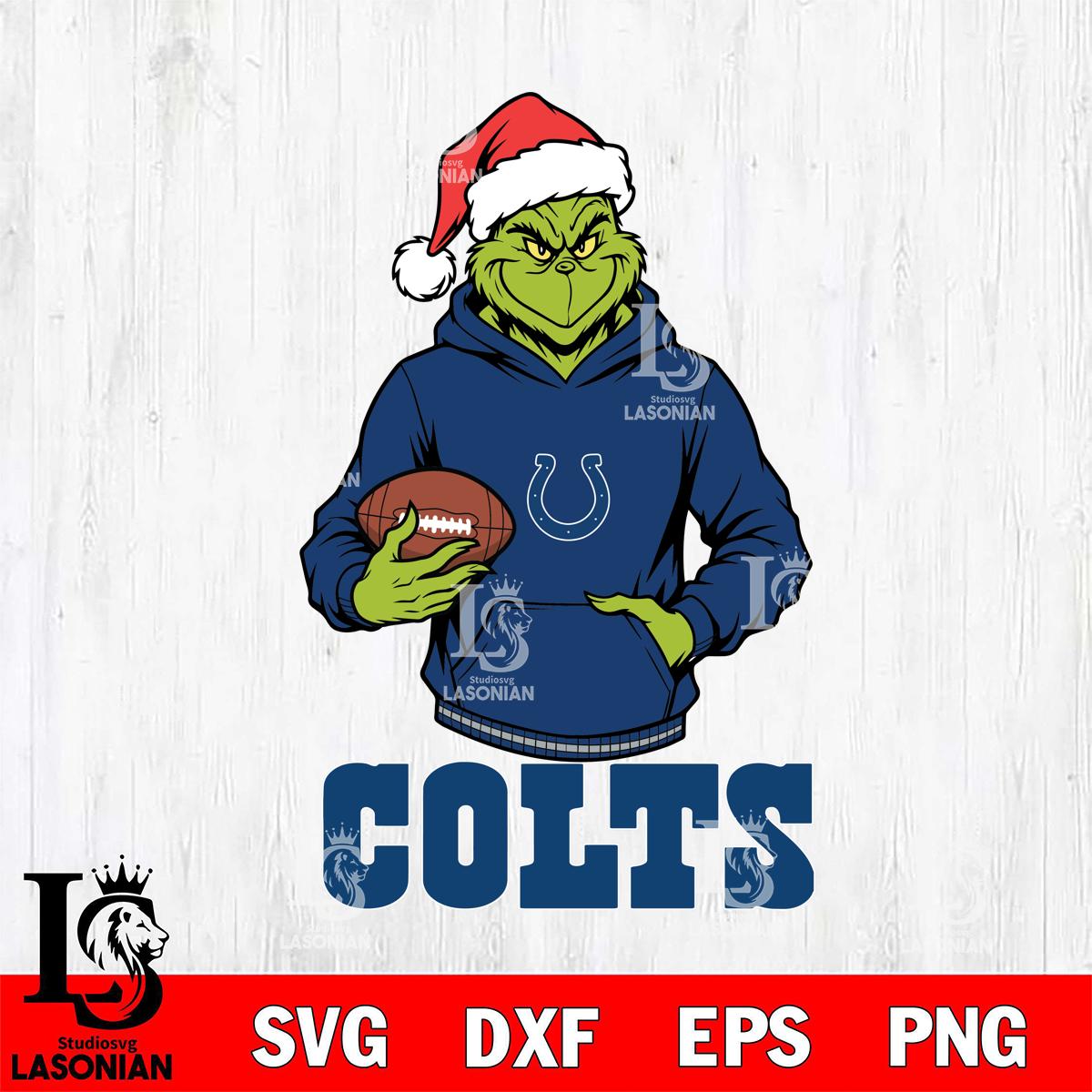 Indianapolis Colts Grinch Football – lasoniansvg